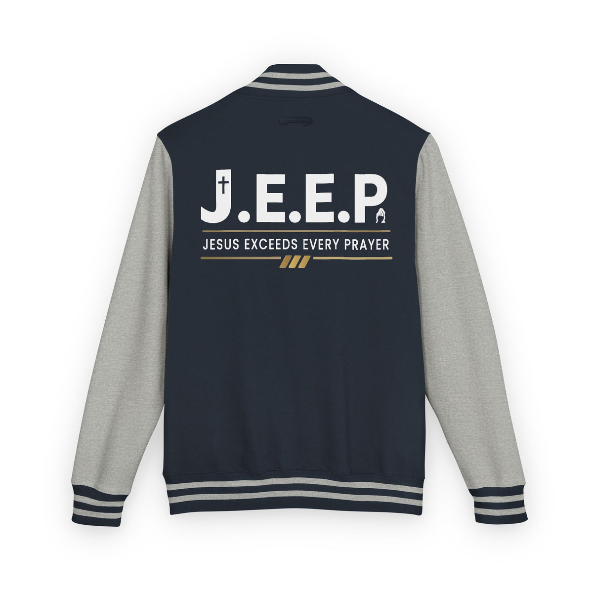 Jesus Exceeds Every Prayer™ Heavyweight Letterman Jacket