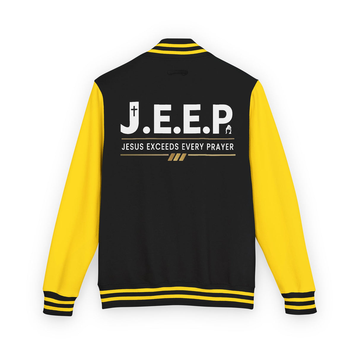 Jesus Exceeds Every Prayer™ Heavyweight Letterman Jacket