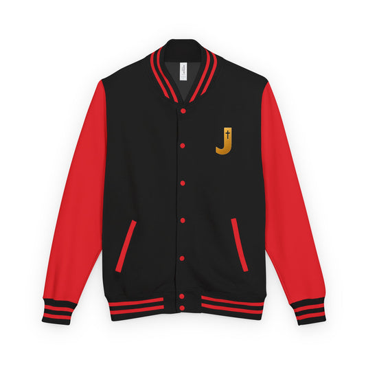 Jesus Exceeds Every Prayer™ Heavyweight Letterman Jacket