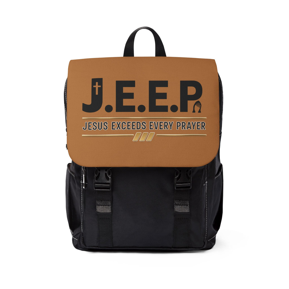 Jesus Exceeds Every Prayer™ Oxford Canvas Backpack