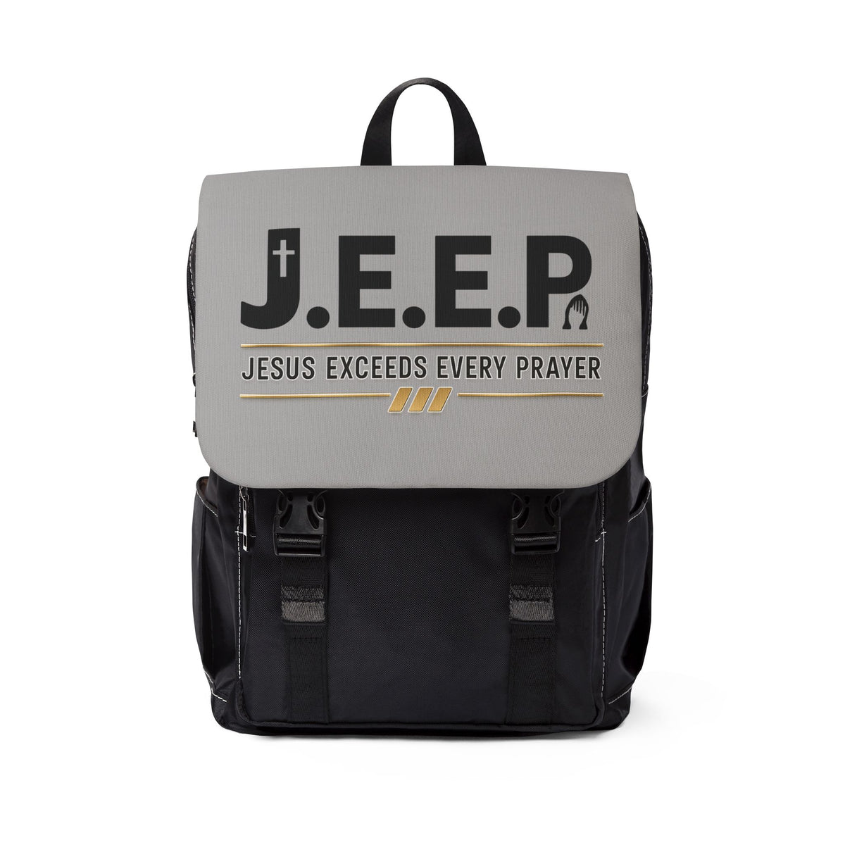 Jesus Exceeds Every Prayer™ Oxford Canvas Backpack