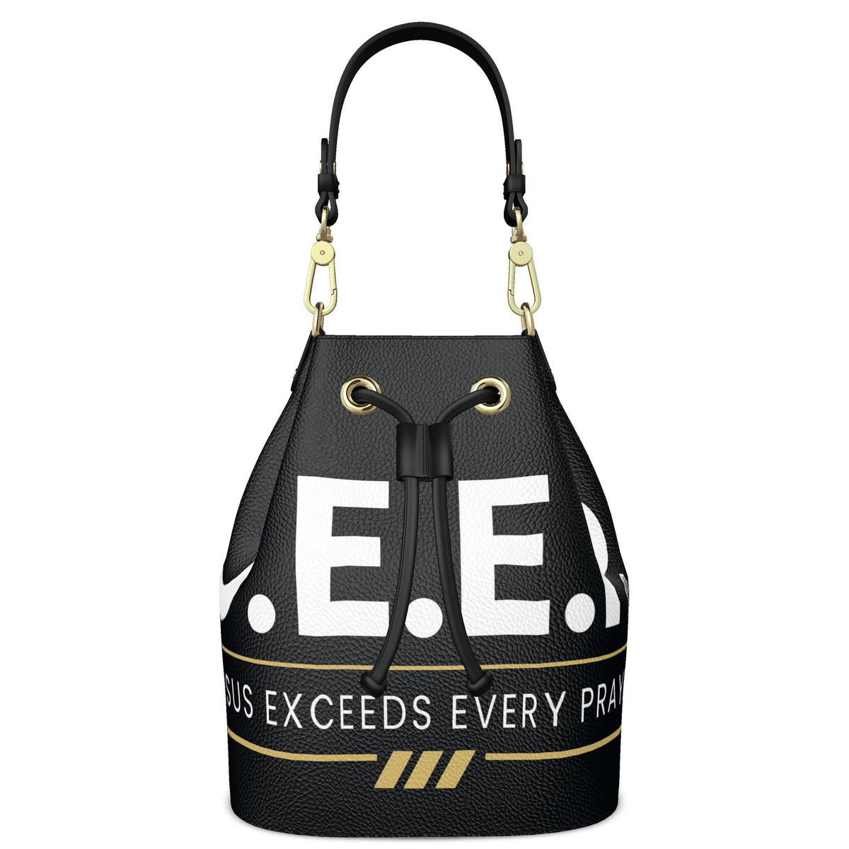 Jesus Exceeds Every Prayer™ Bucket Bag