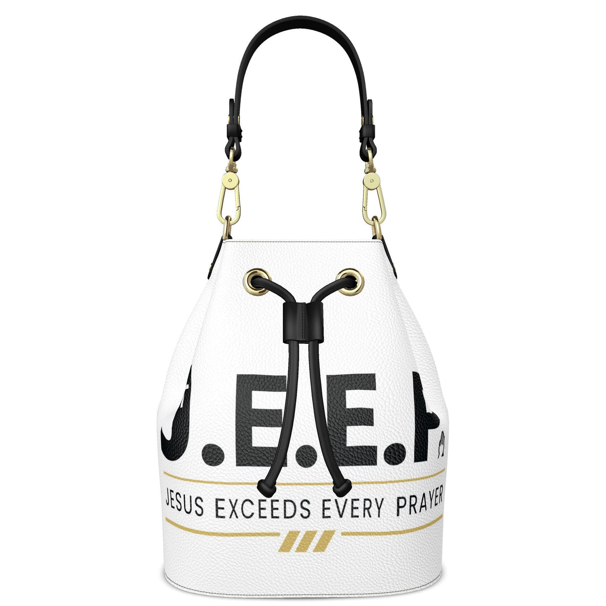 Jesus Exceeds Every Prayer™ Signature Bucket Bag