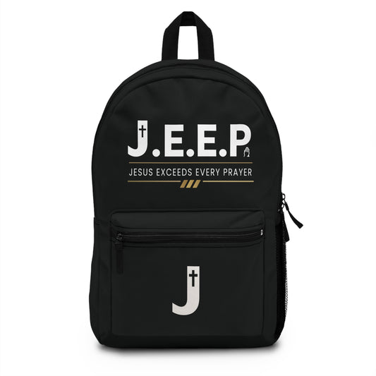Jesus Exceeds Every Prayer™ Signature Backpack