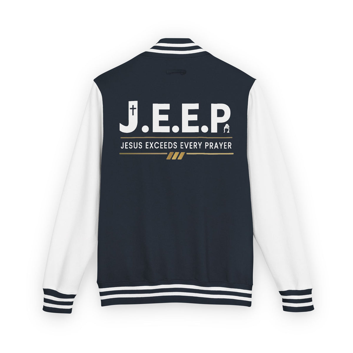 Jesus Exceeds Every Prayer™ Heavyweight Letterman Jacket